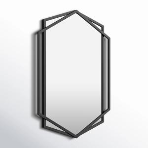 Espejo Decorativo de Pared Minimalista de Lujo con Diseño Cruzado de Hierro para Sala de Estar, Venta al por Mayor - Product Image 2