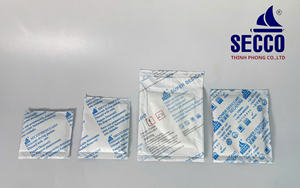 Super Secco 10g 100 pièces par kg 10kg par carton Taux d'absorption de 400% Poudre de chlorure de calcium déshydratant contrôle de l'humidité - Product Image 6