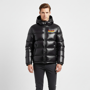 Chaqueta Bomber Personalizada con Capucha, Color Personalizado, para Hombre, Impermeable, Transpirable, Resistente al Viento, Estilo Urbano - Product Image 1
