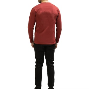 เสื้อยืดแขนยาวป้องกันรังสียูวีสำหรับผู้ชาย OEM แบบเรียบ ไม่มีลาย รับสกรีนโลโก้ เนื้อผ้าเบา ระบายอากาศดี เหมาะสำหรับฤดูร้อน ขายส่ง เสื้อผ้าสตรีทแวร์ - Product Image 4