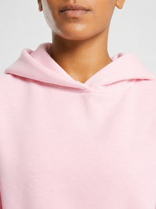 Pink Hooded Pullover Sweatshirt Solid Color Fleece Material Regular Sleeve Autumn Wear Men's Casual Style - Product Image 4