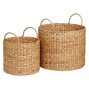 Handwoven Seagrass Tissue Box <b>with</b> <b>Lid</b> Napkin Holder Decorative Storage <b>Basket</b> Vietnamese Craft Eco-Friendly Cotton Lining - Product Image 2