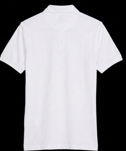 Mens Premium <b>White</b> Pique Cotton <b>Polo</b> Shirt Slim Fit Short Sleeve Casual Golf Tee High Quality Breathable - Product Image 3