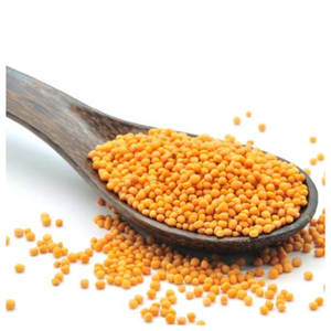 Graines de moutarde jaunes sèches de qualité supérieure, graines brutes naturelles, aliment sain, graines de moutarde d'Inde - Product Image 3
