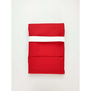 Tablier de cuisine unisexe en coton rouge certifié CE avec sangle réglable, plusieurs poches, réutilisable, tissé, pour la cuisine, la pâtisserie, le jardinage - Product Image 2