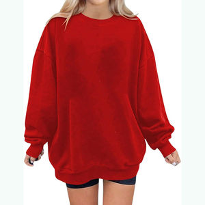 Sudaderas de Algodón para Mujer, Diseño Personalizado, Alta Calidad, Manga Larga, Casuales, Invierno, Color Sólido, Estilo Urbano, Forro Polar, Venta al Por Mayor - Product Image 6