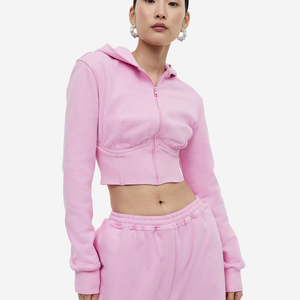 Wholesale Sports Wear Hoodies Plain Blank Custom/Polyester <b>Zipper</b> - Product Image 3