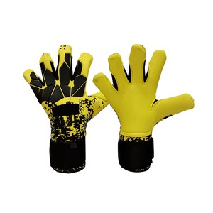 Gants de gardien de but de football professionnels unisexes, logo personnalisé OEM, protection des doigts, couleur, MOQ - Product Image 6