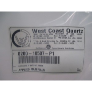 2 AMAT 0200-10507, ฝาครอบควอตซ์, 8 นิ้ว, Ext Poly - อุปกรณ์และอะไหล่เซมิคอนดักเตอร์ระดับโลกที่เชื่อถือได้ - Product Image 6