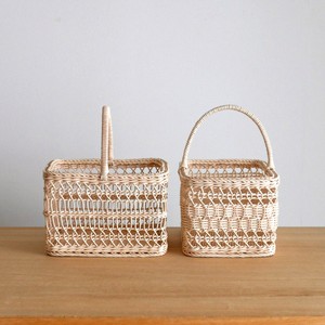 <b>Cheap</b> price gift packaging accessories natural sustainable rattan <b>basket</b> rectangular handle <b>baskets</b> - Product Image 4
