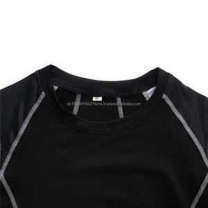 2026 Customized Gym Fitness Clothes BJJ <b>MMA</b> <b>Rash</b> <b>Guard</b> Unisex Design Your Own Superb Quality Anti-UV Full Sleeve Polyester/Nylon - Product Image 4