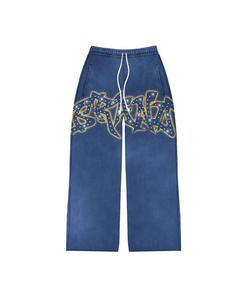 Conjunto de Pantalones y Sudadera Deportivos Unisex de Alta Calidad, Estampados, con Dobladillo Abierto y Corte Acampanado, Fabricación Directa de Fábrica - Product Image 6