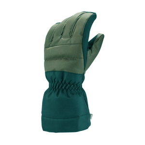 Gants de ski professionnels en cuir KeemBro, isolés, coupe-vent, imperméables, avec cordon de serrage réglable au poignet, chaleur maximale - Product Image 2
