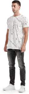 Camisetas personalizadas para hombre, 100% algodón, cuello redondo, manga corta, estilo oversized, camiseta de verano, tela de buena calidad, camiseta para hombre - Product Image 4