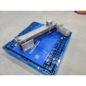 TSUBAKI EMERSON LINIPOWER JACK JWB025DRH7.41UG1-TK <b>Worm</b> <b>Gear</b> Screw Jack Used As Is Legacy Semiconductor Equipment Parts - Product Image 1