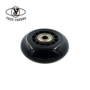 Roues de remplacement en PU à rebond élevé pour patins à roulettes, idéales pour le fitness, le patinage urbain et le rollerblade, offrant une conduite durable et fluide. - Product Image 1