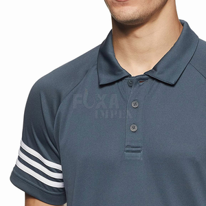Vente en gros OEM coton à séchage rapide 2024 T-shirts polo pour hommes vêtements de sport à manches courtes Fitness Logo Gym Branding and Design - Product Image 5
