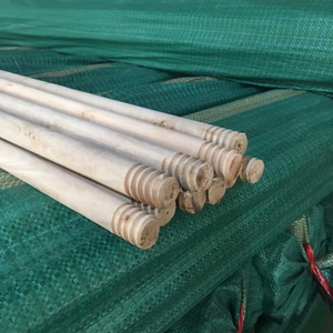 Mango de mopa plano de eucalipto de Vietnam, mango de madera para mopa, diseño decorativo para limpieza, directo de fábrica - Product Image 1
