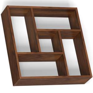 Estante de Pared de Madera de Ingeniería Javis de Calidad Premium, Estante Flotante Decorativo, Exhibidor Decorativo para el Hogar, Muebles para el Hogar - Product Image 5