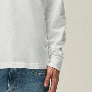 Wholesale Men T Shirts High Quality Cotton Blend Plain Solid Color Custom Printed Apparel Bulk Supply Trendy Fit For Summer 2026 - Product Image 4