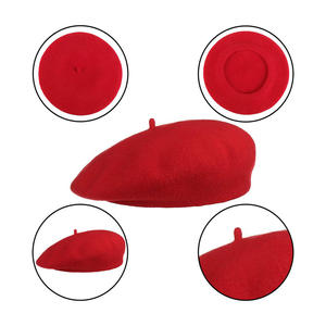 Béret en toile pour femme, couleur unie, style français, chapeau d'artiste décontracté, léger, respirant, accessoire de mode pour toutes les saisons, usage quotidien - Product Image 2