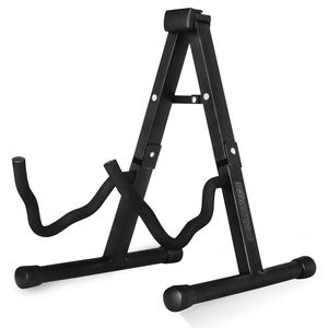 Support de guitare en forme de A avec bras en mousse souple et base antidérapante en caoutchouc pour guitares acoustiques, électriques et basses, pliable - Product Image 1