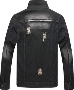 Veste en jean décontractée pour homme, manteau boutonné en denim surdimensionné pour l'automne, avec livraison incluse - Product Image 2