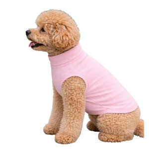 T-shirt pour chien anti-UV rose léger, protection solaire, vêtement d'été pour animal de compagnie, doux, extensible, respirant et rafraîchissant - Product Image 3
