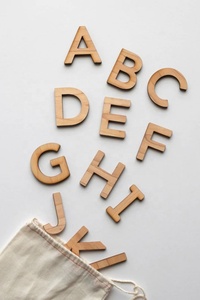 Letras del Alfabeto de Madera Pulida Ecológica de Primera Calidad, Duraderas, Personalizadas, Estilo Antiguo, Manualidades, Decoración Rústica de Pared para el Hogar y la Oficina - Product Image 3