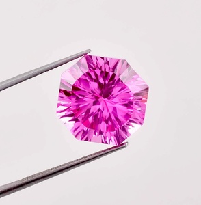 Saphir rose royal naturel de Ceylan, taille maîtresse, certifié IGI, pierre précieuse en vrac pour la fabrication de bagues et de bijoux, pierre fine - Product Image 3
