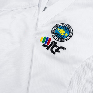 Fabricant OEM – Tenue d'arts martiaux à manches longues, uniformes de Taekwondo ITF, vêtements d'entraînement personnalisés, uniforme de Taekwondo - Product Image 3