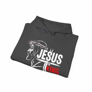 Sudadera con Capucha del Grupo Juvenil Cristiano Jesus Loves You, para Hombres, Mujeres y Jóvenes, de Algodón Grueso, Bordado Personalizado de Fábrica - Product Image 6