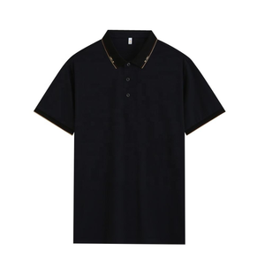 Men’s Short Sleeve Summer Polo Shirt Solid Color Oversize Comfortable Casual Fashion <b>Top</b> - Product Image 1