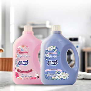 Premium <b>Liquid</b> Laundry Detergent OEM Factory Gentle pH for Sensitive Skin Lavender & Lemon Floral Scent Green Packaging Vietnam - Product Image 4