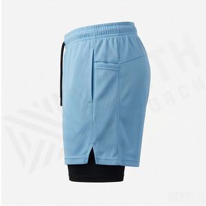 Pantalones Cortos Deportivos de Lona para Hombre, Verano 2025, con Logotipo Personalizado, Nueva Marca, Casuales, de Secado Rápido, Transpirables, para Gimnasio, Running, Entrenamiento, Cómodos y Ajustados - Product Image 3