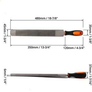 14 Inch <b>Iron</b> Horse Hoof File Equestrian Supplies Horse Hoof Rasp Trimming File Farrier Horse Hoof Repair Tools - Product Image 2