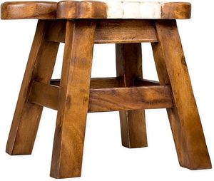 Tabouret enfant créatif en bois, pouf, banc, meuble décoratif, table d'appoint pour salon, salle de jeux, chambre à coucher - Product Image 3