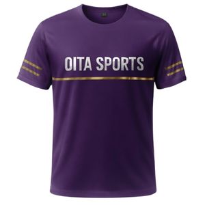 Ensemble de vêtements de sport pour hommes, violet, en polyester, maillot et short de hockey, uniforme d'équipe, vêtements d'entraînement en plein air, vêtements de performance - Product Image 3