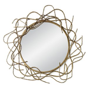 Luxury Home Decorative Wall <b>Mirror</b> Gold Colored Modern Stylish Christmas Wall Hanging <b>Mirror</b> for Bedroom Decoration - Product Image 6