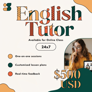 Cours d'anglais en ligne pour enfants et jeunes apprenants - Product Image 1