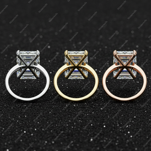 เพชรเม็ดเดี่ยวทรง Asscher ขนาด 1 กะรัต ได้รับการรับรองจาก IGI คุณภาพ VVS1 VVS2 สี D ผลิตด้วยวิธี HPHT CVD คุณภาพเยี่ยมและดี เหมาะสำหรับทำเครื่องประดับ - Product Image 2