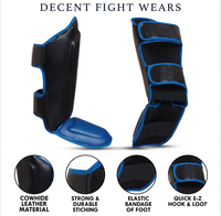 Protections de tibia de haute qualité pour MMA, Muay Thai, Boxe, Kickboxing – Équipement de protection léger pour les jambes – Logo personnalisé OEM