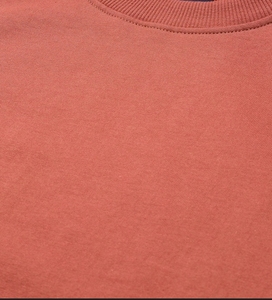 Sweat-shirt ras du cou pour femme, couleur unie, en coton tricoté respirant, avec logo brodé sur le bas, idéal pour l'automne - Product Image 4