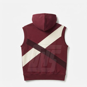 Fitness <b>Sleeveless</b> Hoodies For <b>Men</b> Lightweight Custom Hooded <b>Pullover</b> Gym Training Running Outdoor Casual Sportswear - Product Image 2