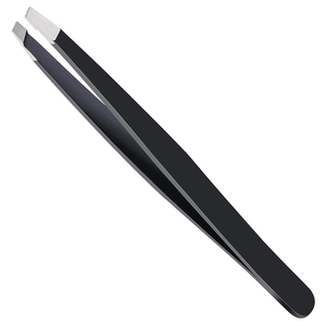 Pinzas de Cejas Profesionales de Acero Inoxidable de Alta Calidad con Super Agarre Inclinado para Hombres y Mujeres, Pinzas de Cejas con Logotipo Personalizado - Product Image 1