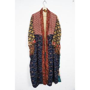 Women's Vintage Floral Silk Kimono Robe Thermal Spring Bathing Cover for Summer Swim Wear Beachwear <b>Bikini</b> Home/Nightwear - Product Image 1