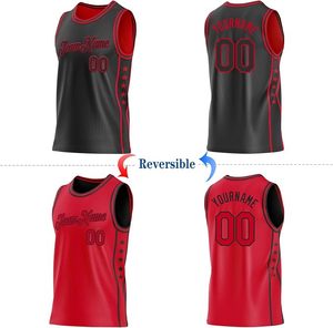 Uniformes de Baloncesto Personalizados Reversibles para Mujeres, Hombres, Jóvenes, Niños y Niñas, Diseño de Uniforme de Equipo, Camiseta y Pantalones Cortos para Práctica Deportiva - Product Image 4