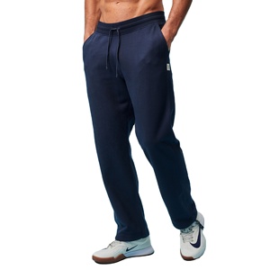 กางเกงขายาวผู้ชายผ้าฝ้ายแท้ 100% คุณภาพสูง ทรงหลวม ขากว้าง สไตล์สปอร์ต ลำลอง - Product Image 1