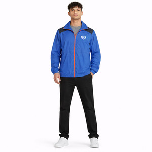 Men's Custom Blue Outdoor Windbreaker <b>Jacket</b> Lightweight Waterproof Fashion Streetwear Wholesale Men's <b>Jackets</b> USA Supplier - Product Image 1
