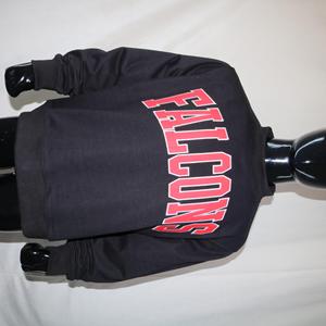 Sweat-shirts FALCONS à col montant 450 GSM, broderie personnalisée avec nom, coupe ample et oversize, 100% coton molletonné French Terry - Product Image 6